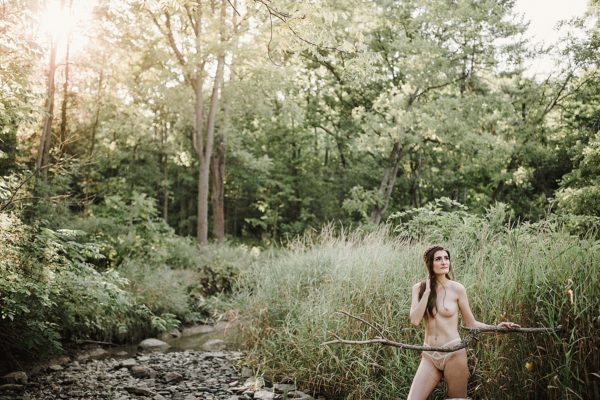 Outdoor Nude Boudoir Shoot