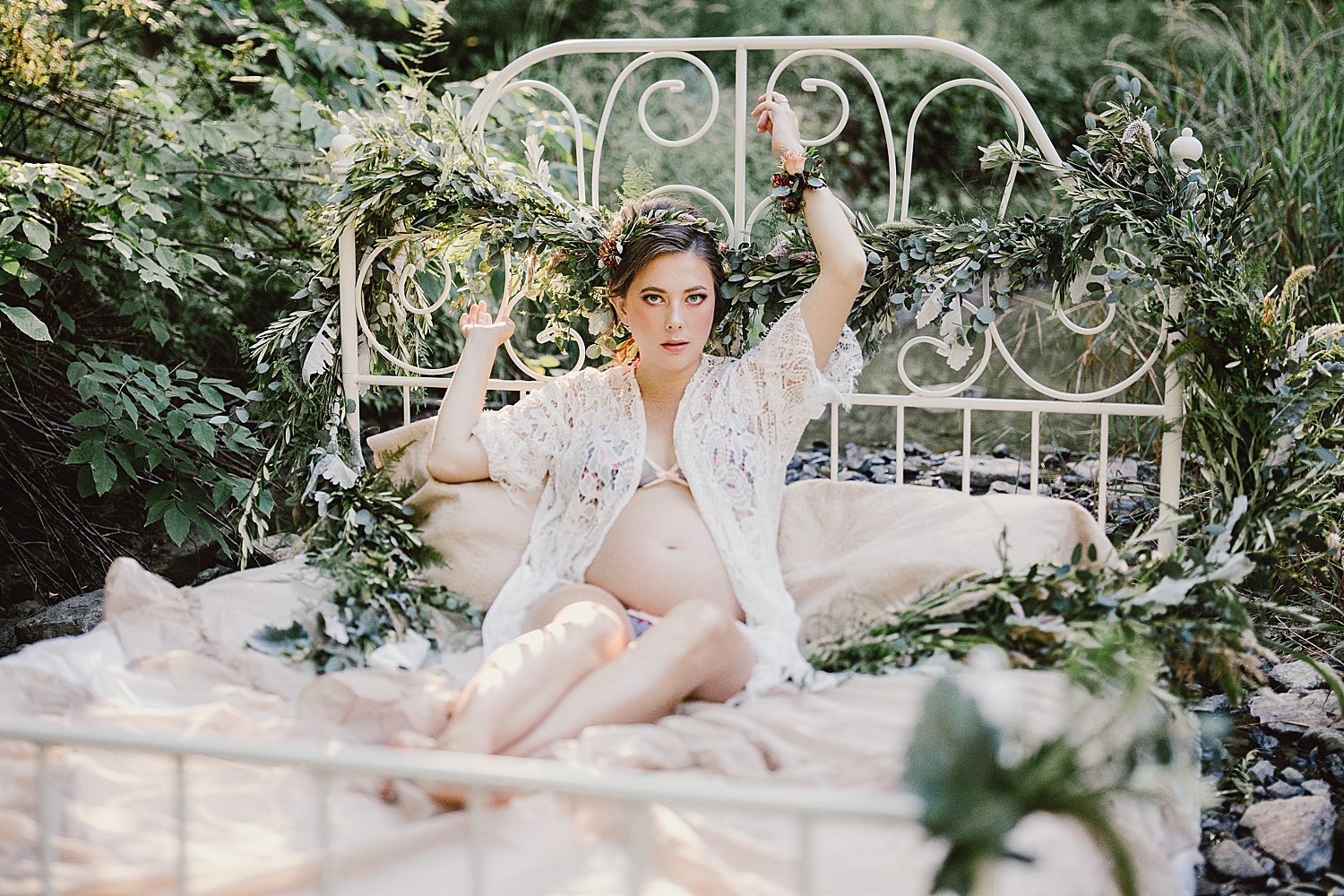 Maternity Boudoir - Le Boudoir Studio