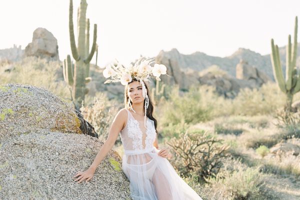 Outdoor Desert Boudoir